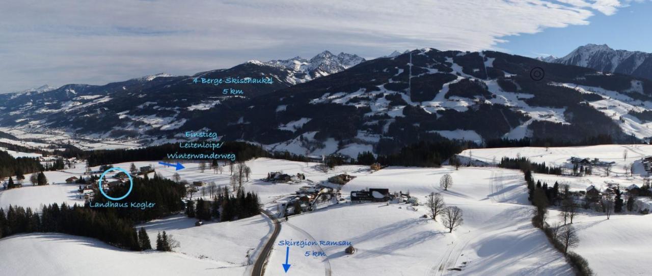 Ferienwohnung Landhaus Kogler Ramsau am Dachstein Exterior foto